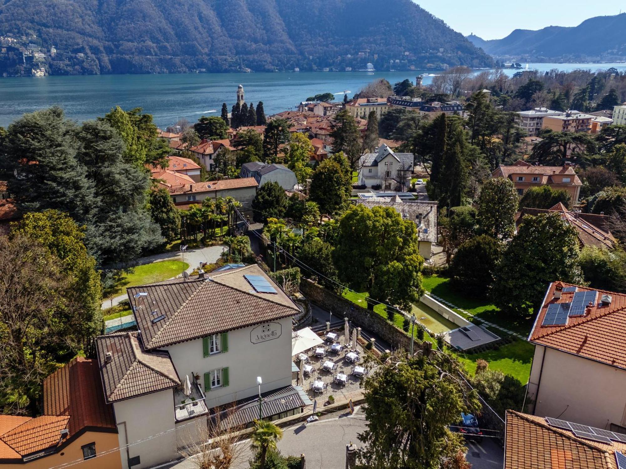 Hotel Ristorante La Vignetta Cernobbio Zewnętrze zdjęcie