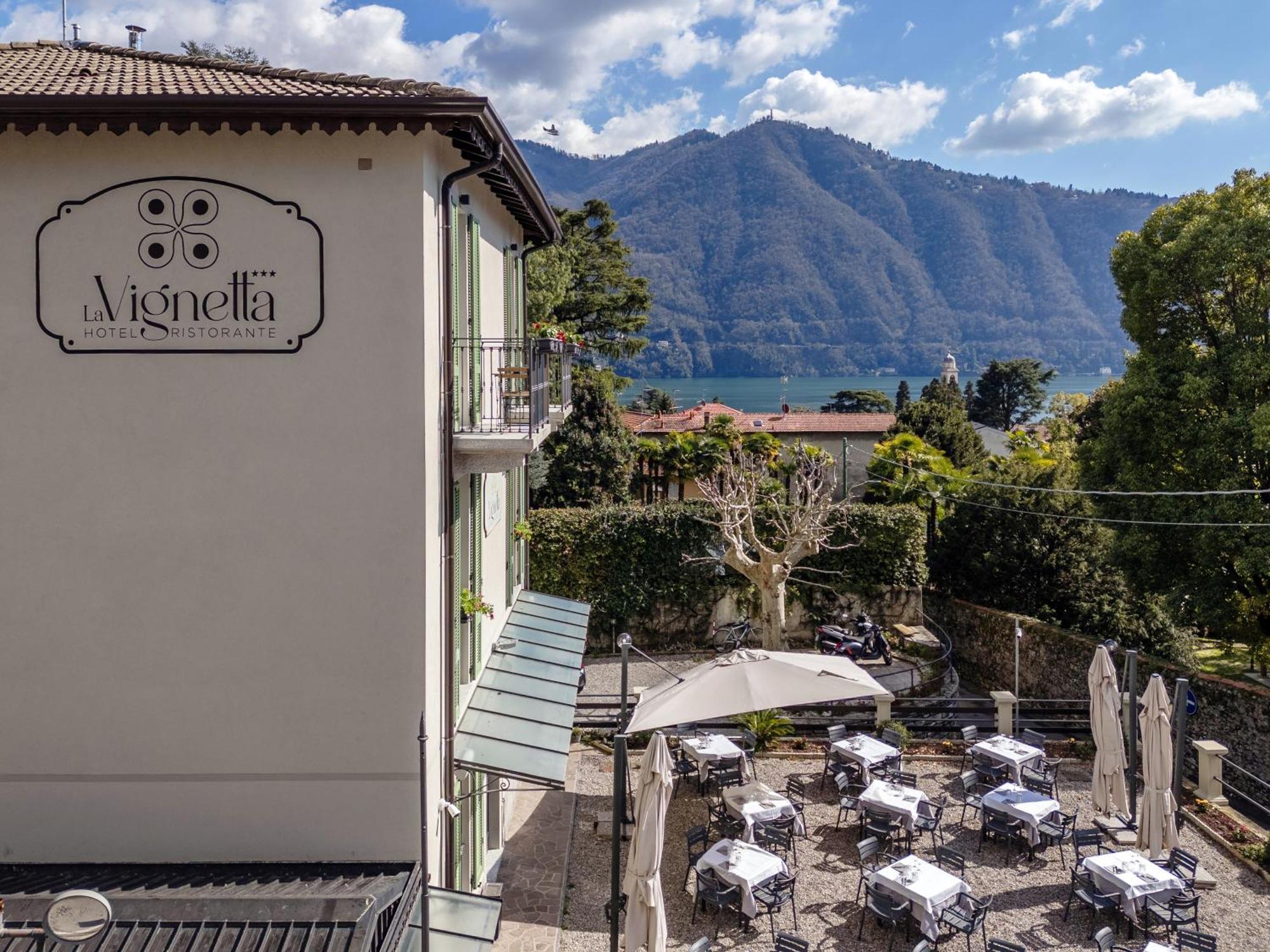 Hotel Ristorante La Vignetta Cernobbio Zewnętrze zdjęcie