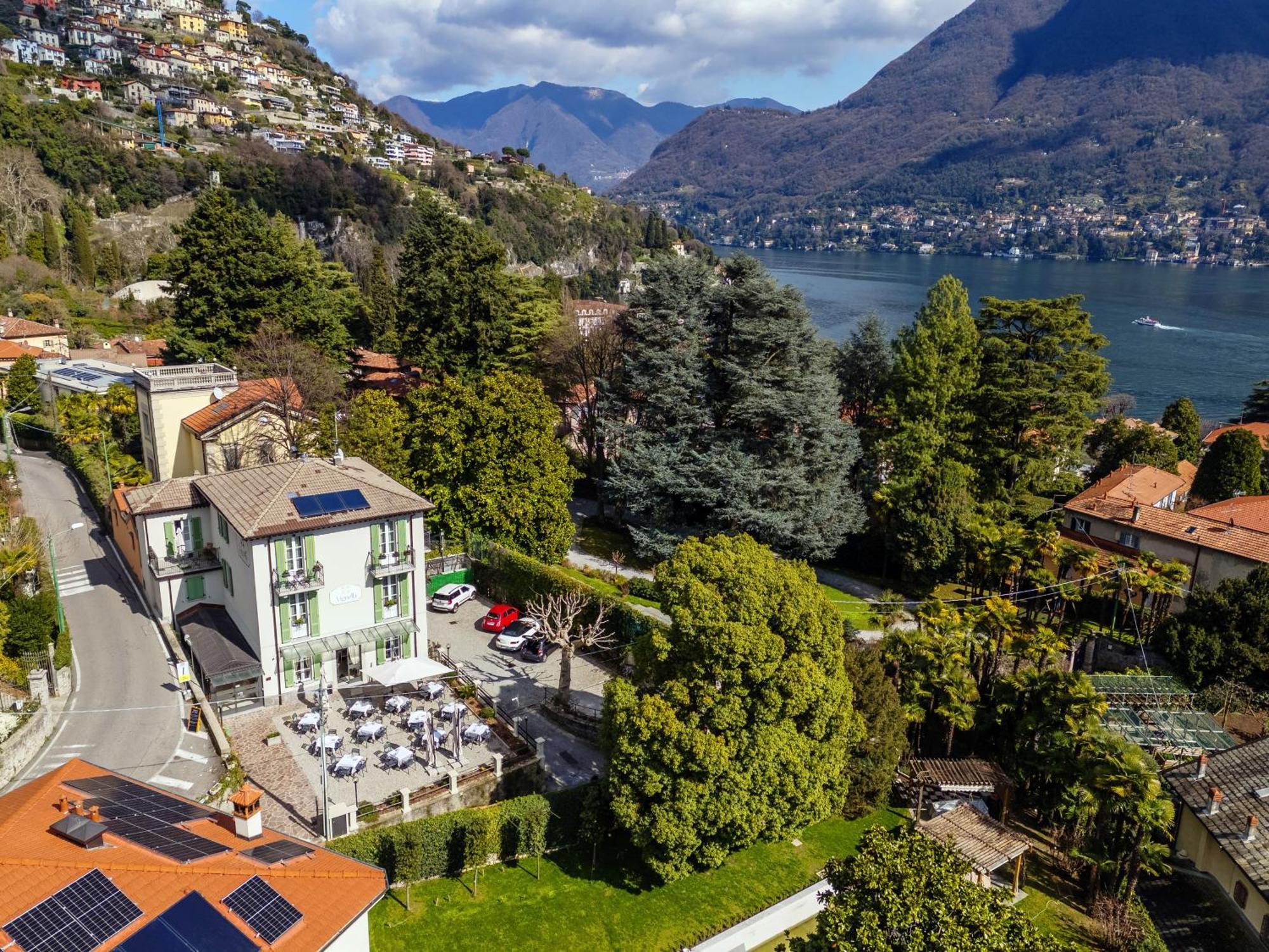 Hotel Ristorante La Vignetta Cernobbio Zewnętrze zdjęcie